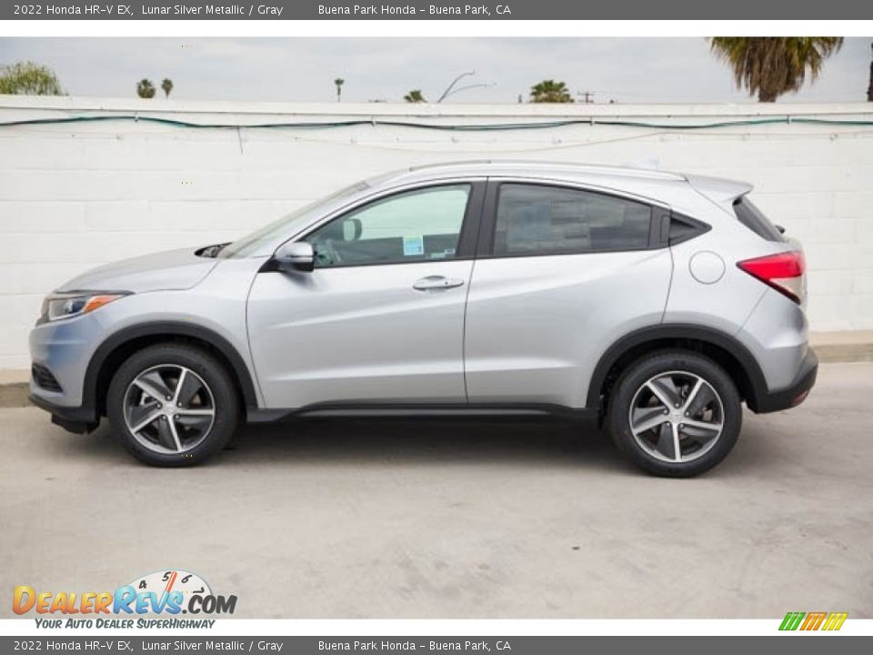 2022 Honda HR-V EX Lunar Silver Metallic / Gray Photo #4