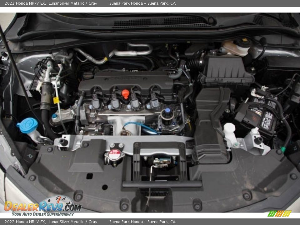 2022 Honda HR-V EX Lunar Silver Metallic / Gray Photo #9