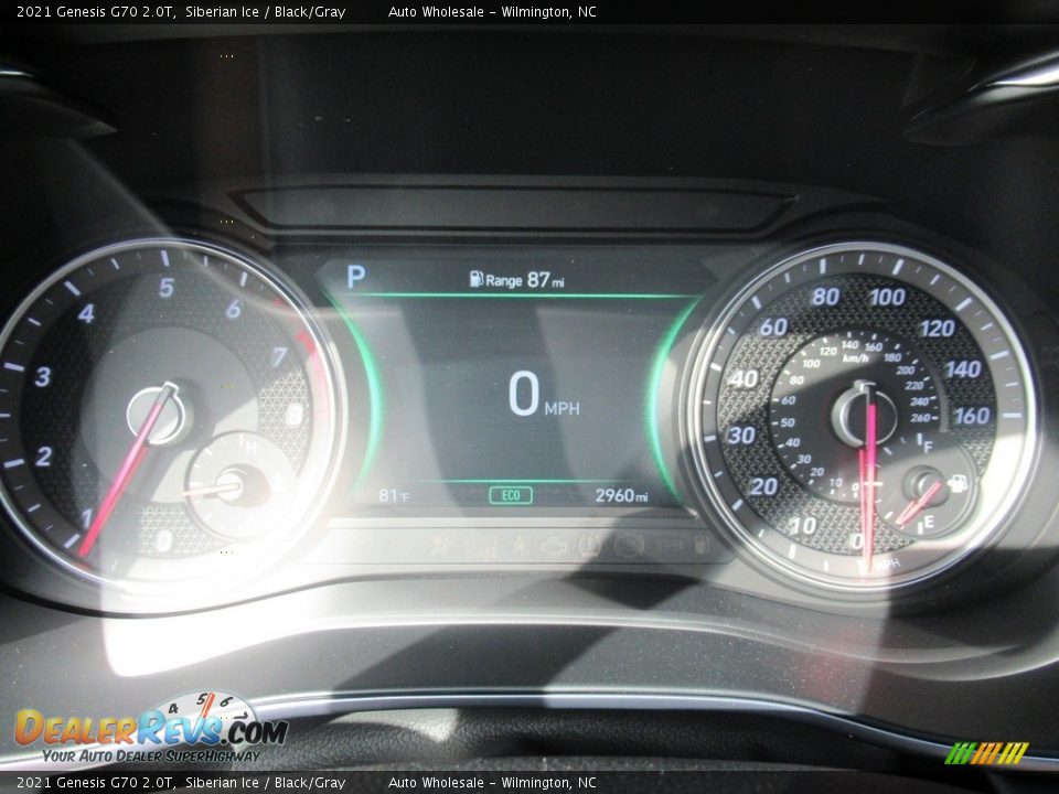 2021 Genesis G70 2.0T Gauges Photo #16