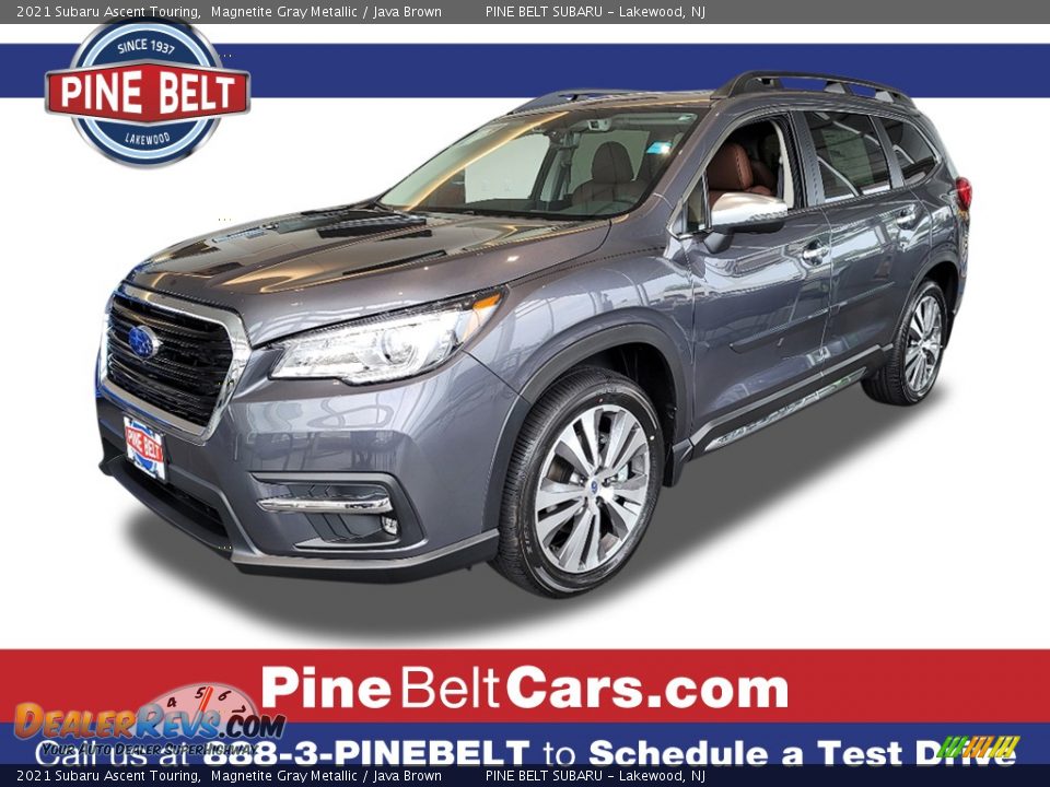 2021 Subaru Ascent Touring Magnetite Gray Metallic / Java Brown Photo #1