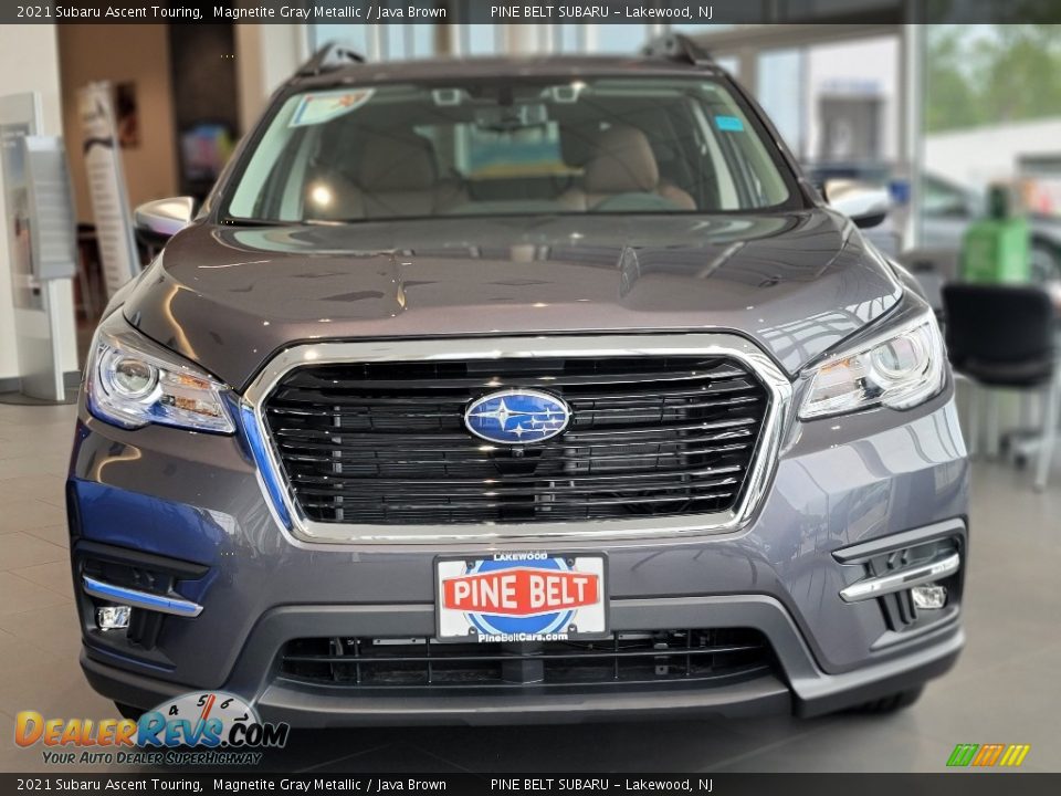 2021 Subaru Ascent Touring Magnetite Gray Metallic / Java Brown Photo #3