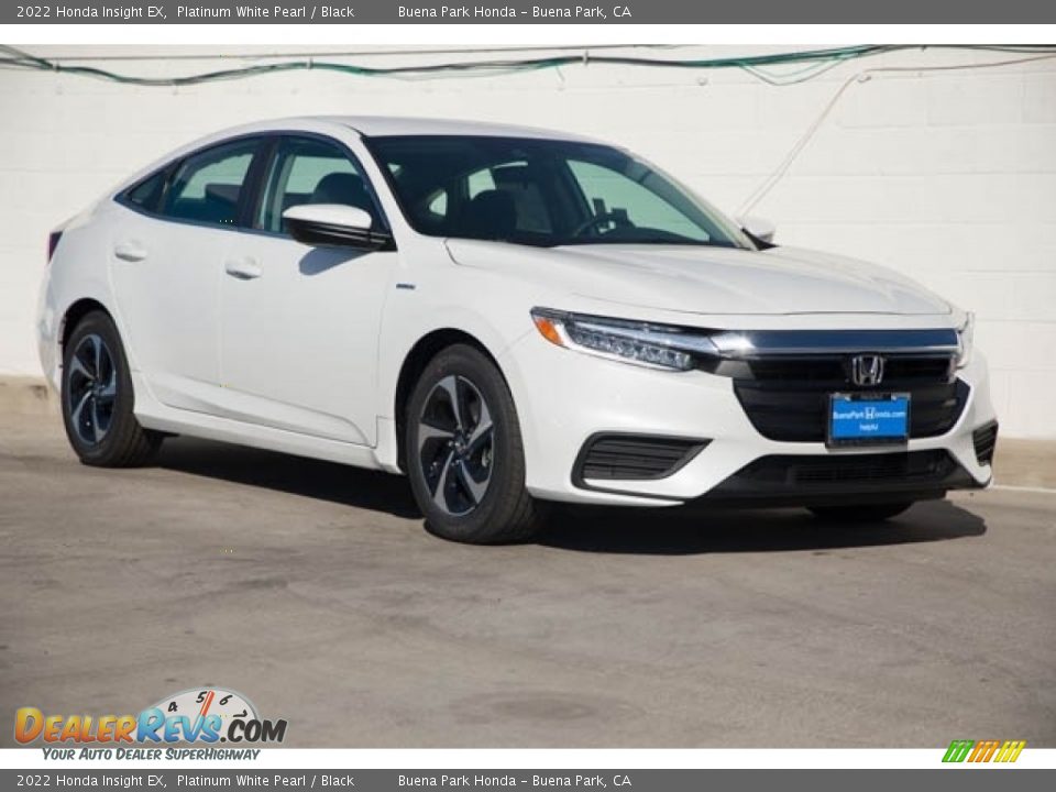 2022 Honda Insight EX Platinum White Pearl / Black Photo #1