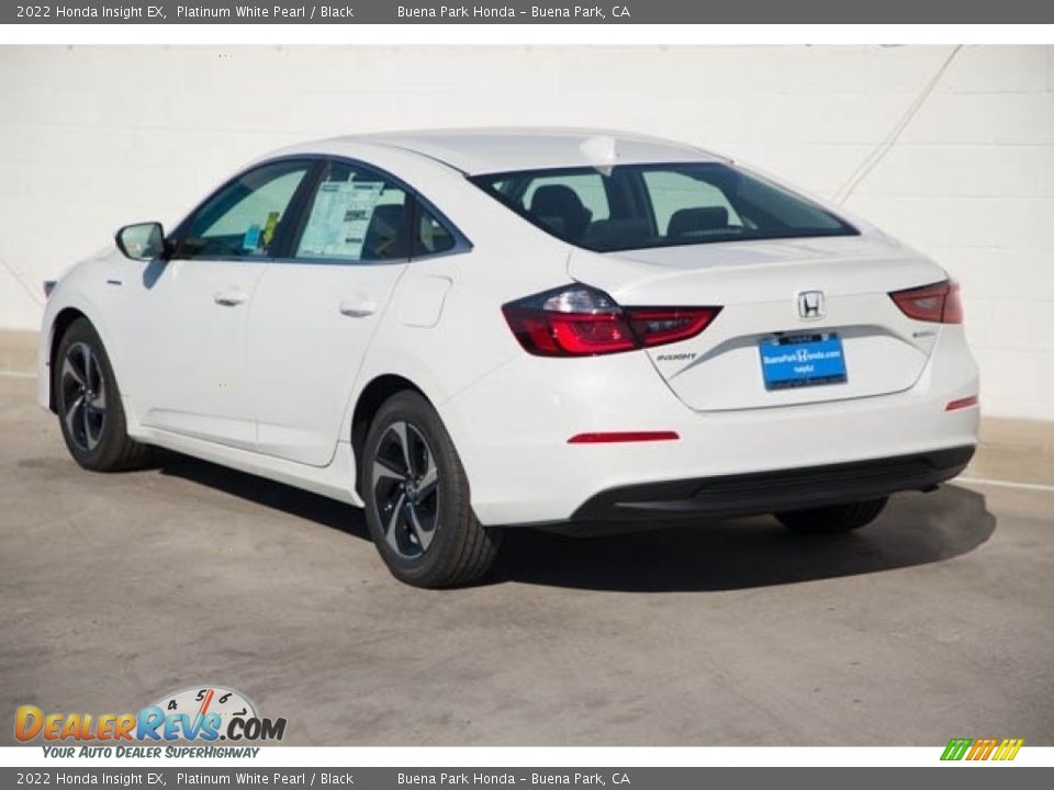 2022 Honda Insight EX Platinum White Pearl / Black Photo #2