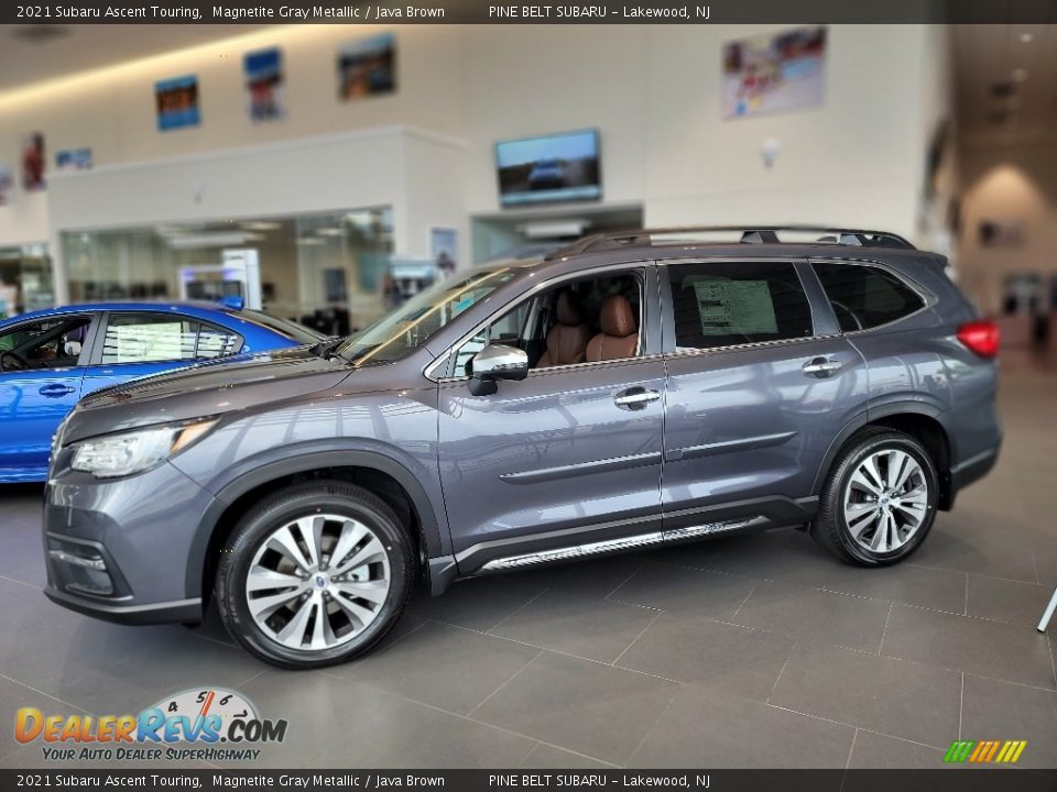 2021 Subaru Ascent Touring Magnetite Gray Metallic / Java Brown Photo #4