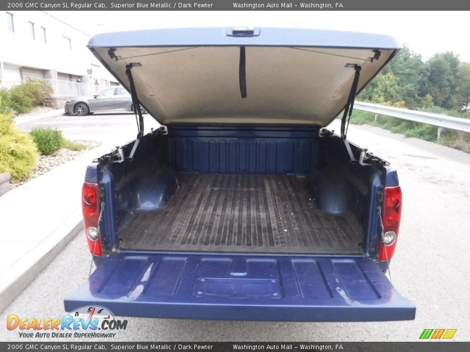 2006 GMC Canyon SL Regular Cab Superior Blue Metallic / Dark Pewter Photo #14