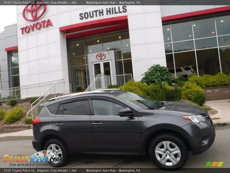 2015 Toyota RAV4 LE Magnetic Gray Metallic / Ash Photo #2