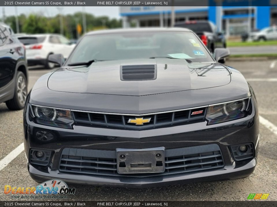 2015 Chevrolet Camaro SS Coupe Black / Black Photo #2