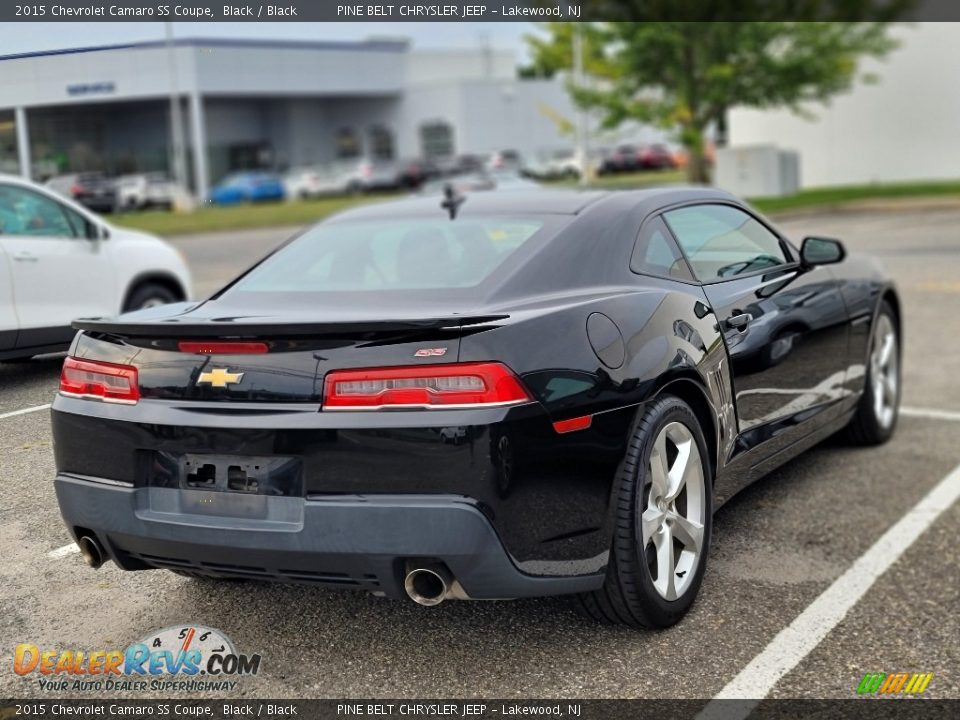 2015 Chevrolet Camaro SS Coupe Black / Black Photo #3