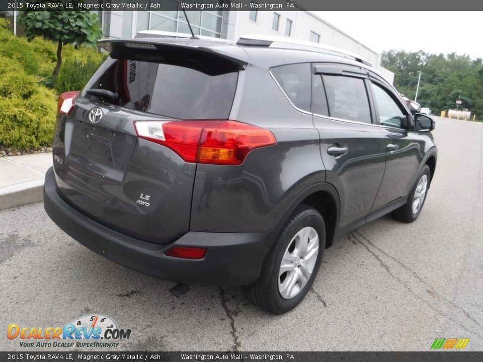 2015 Toyota RAV4 LE Magnetic Gray Metallic / Ash Photo #15