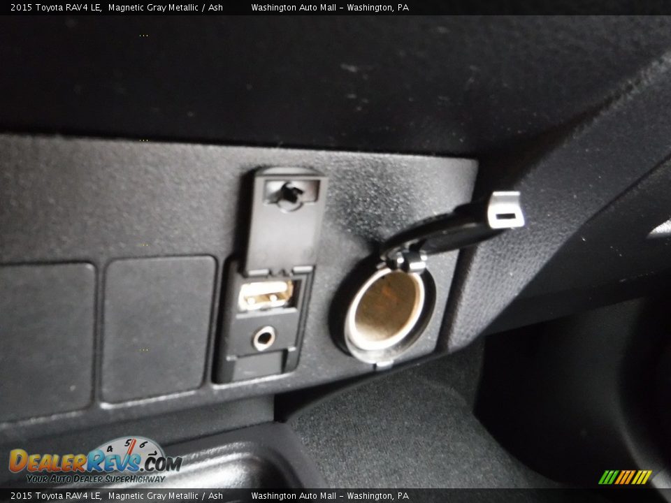 2015 Toyota RAV4 LE Magnetic Gray Metallic / Ash Photo #22
