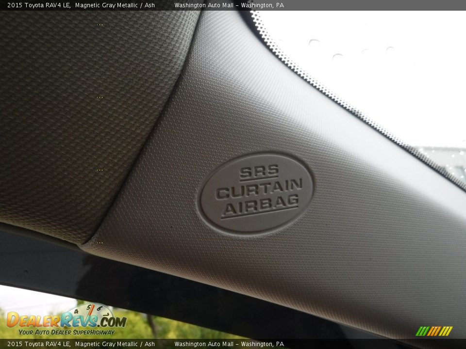 2015 Toyota RAV4 LE Magnetic Gray Metallic / Ash Photo #25