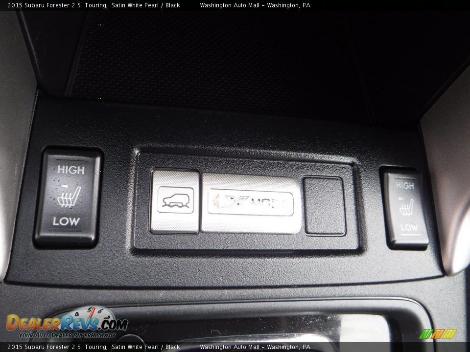 2015 Subaru Forester 2.5i Touring Satin White Pearl / Black Photo #6