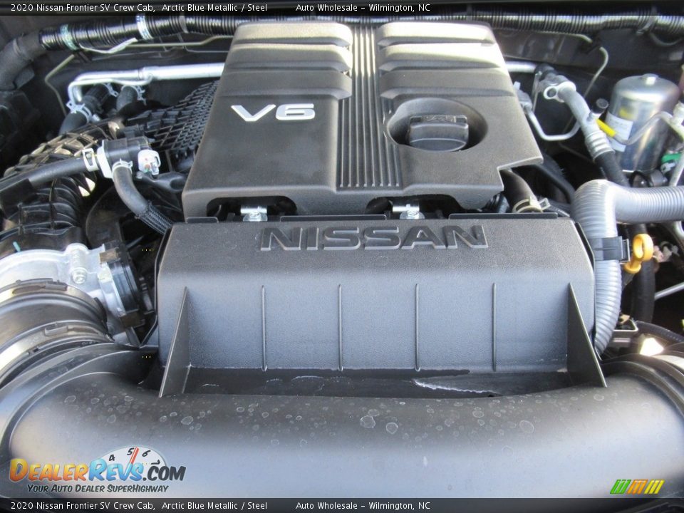 2020 Nissan Frontier SV Crew Cab Arctic Blue Metallic / Steel Photo #6