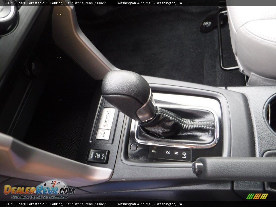2015 Subaru Forester 2.5i Touring Satin White Pearl / Black Photo #25
