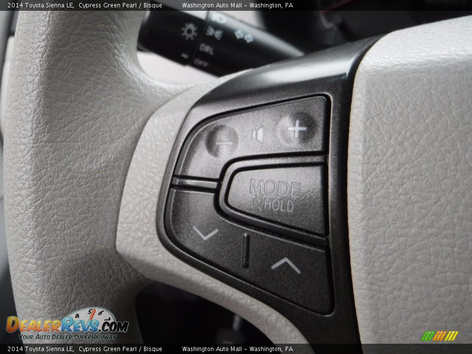 2014 Toyota Sienna LE Cypress Green Pearl / Bisque Photo #8