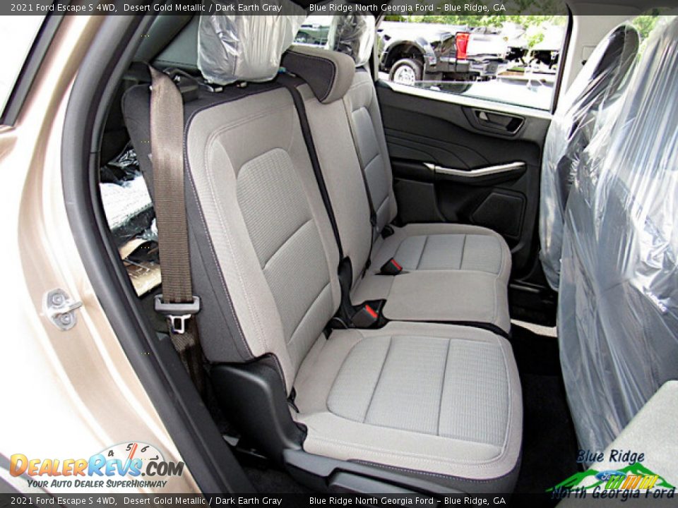 Rear Seat of 2021 Ford Escape S 4WD Photo #13