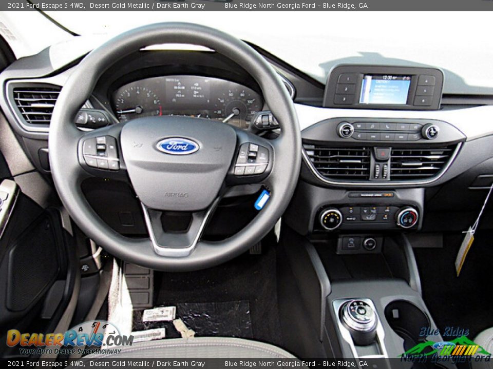 Dashboard of 2021 Ford Escape S 4WD Photo #15