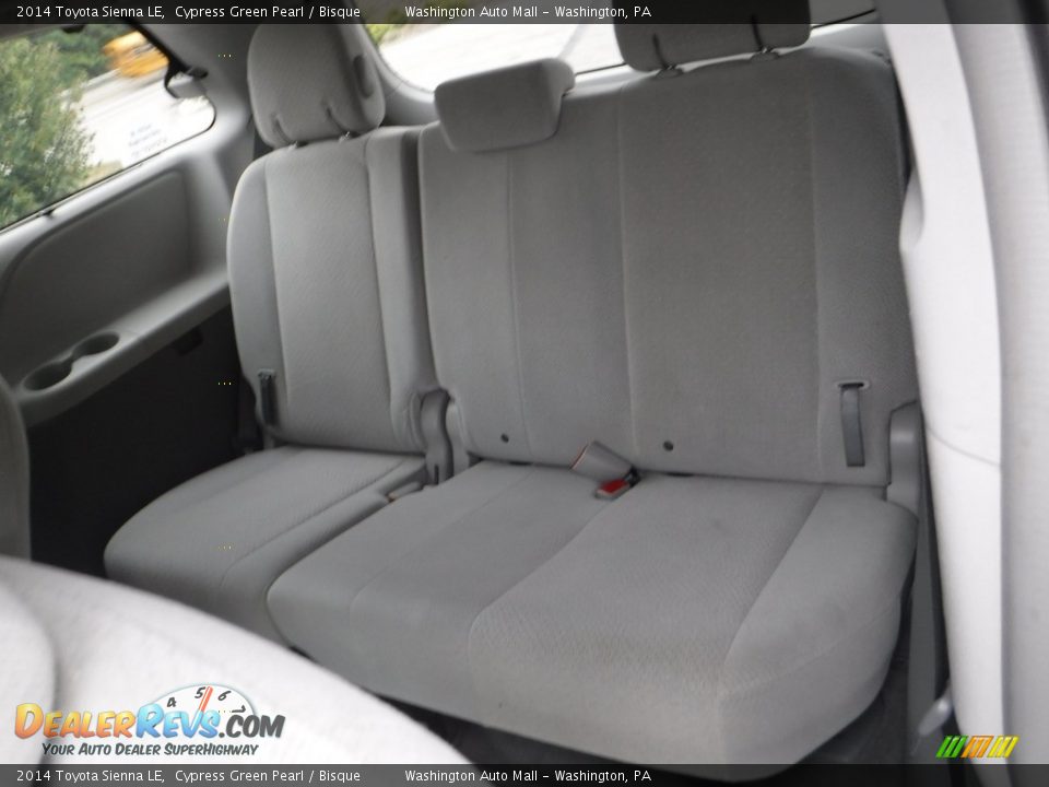 2014 Toyota Sienna LE Cypress Green Pearl / Bisque Photo #28