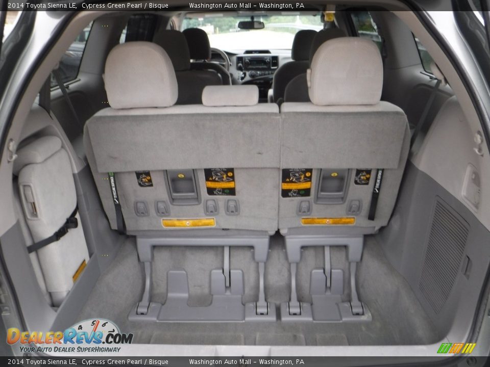 2014 Toyota Sienna LE Cypress Green Pearl / Bisque Photo #29