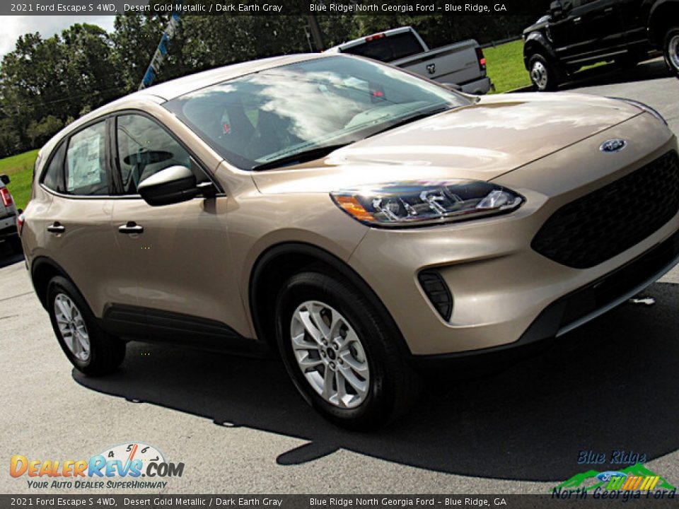 2021 Ford Escape S 4WD Desert Gold Metallic / Dark Earth Gray Photo #26