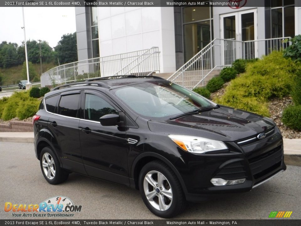 2013 Ford Escape SE 1.6L EcoBoost 4WD Tuxedo Black Metallic / Charcoal Black Photo #1