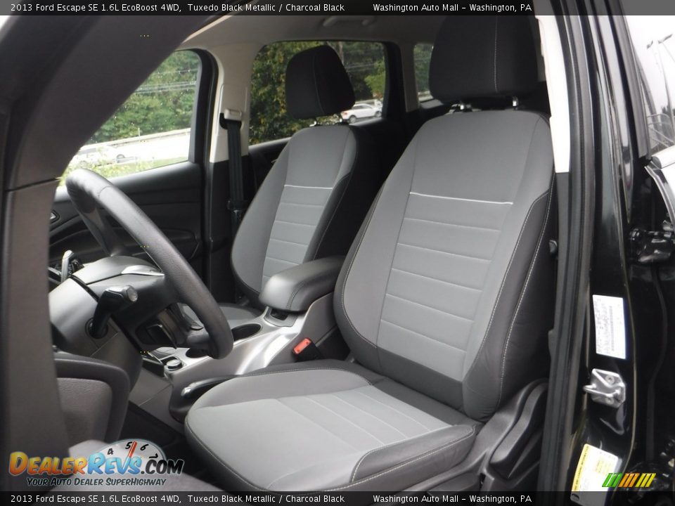 2013 Ford Escape SE 1.6L EcoBoost 4WD Tuxedo Black Metallic / Charcoal Black Photo #18