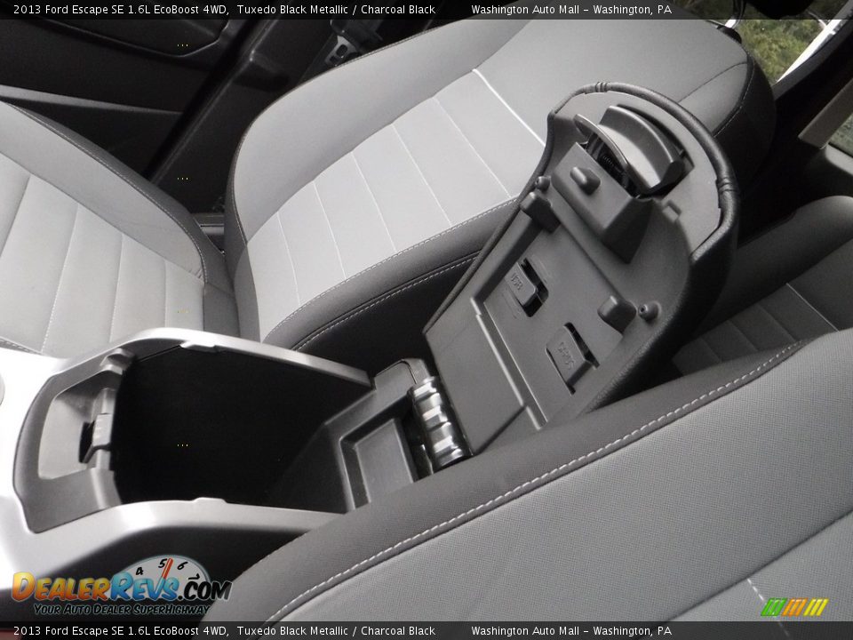 2013 Ford Escape SE 1.6L EcoBoost 4WD Tuxedo Black Metallic / Charcoal Black Photo #24
