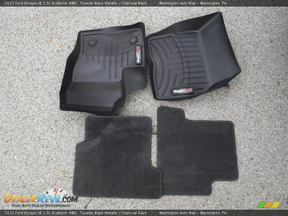 2013 Ford Escape SE 1.6L EcoBoost 4WD Tuxedo Black Metallic / Charcoal Black Photo #25