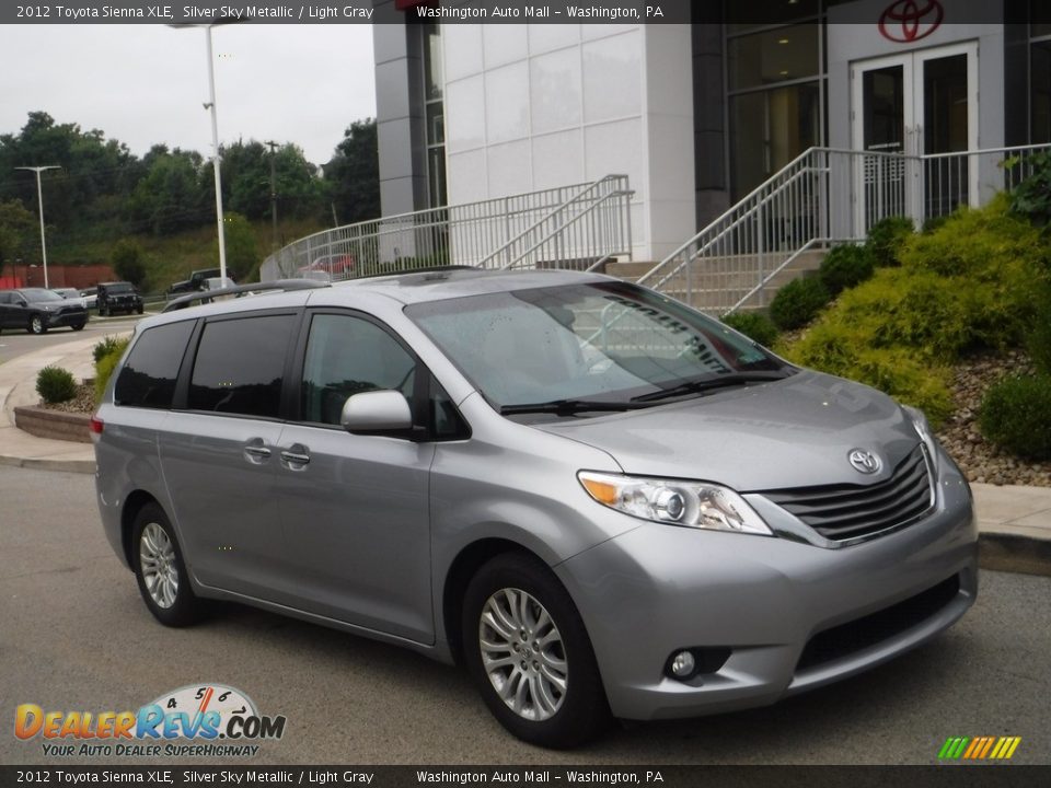 2012 Toyota Sienna XLE Silver Sky Metallic / Light Gray Photo #1