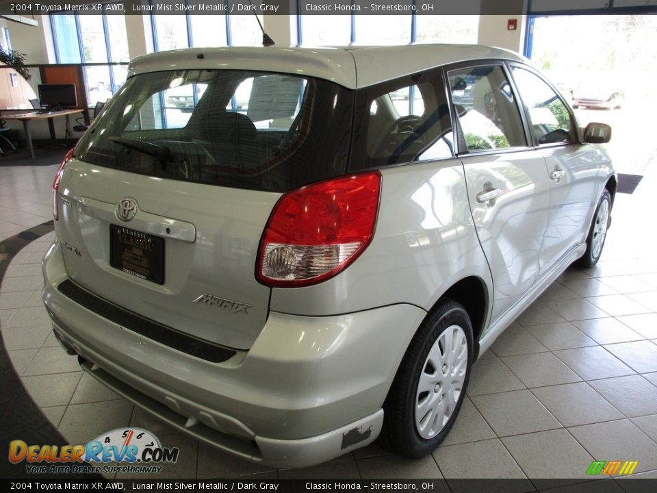 Lunar Mist Silver Metallic 2004 Toyota Matrix XR AWD Photo #7