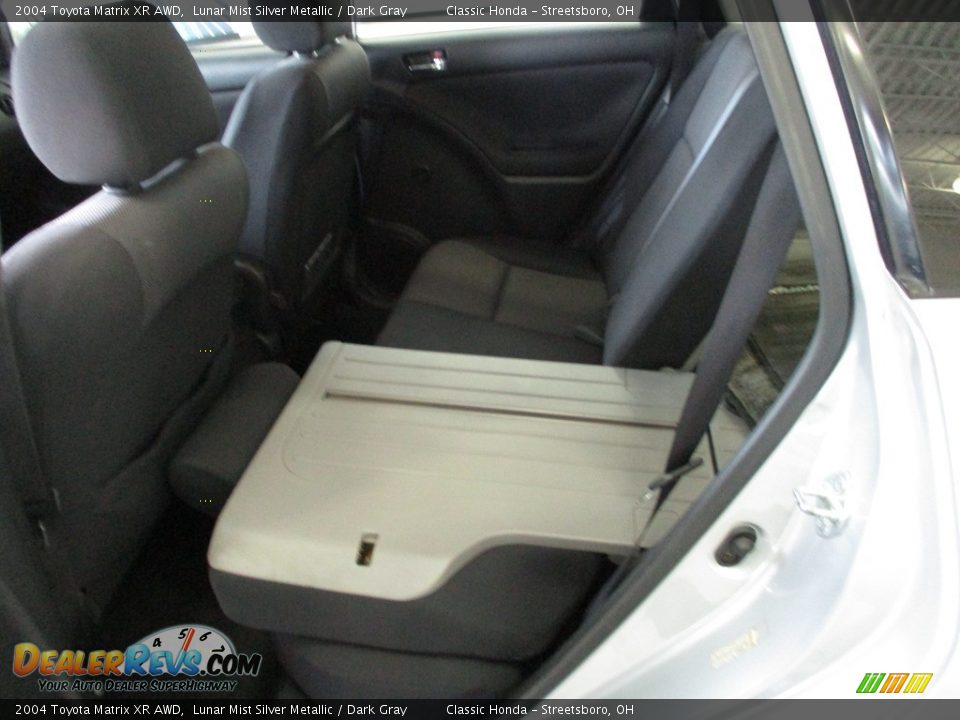 Rear Seat of 2004 Toyota Matrix XR AWD Photo #26