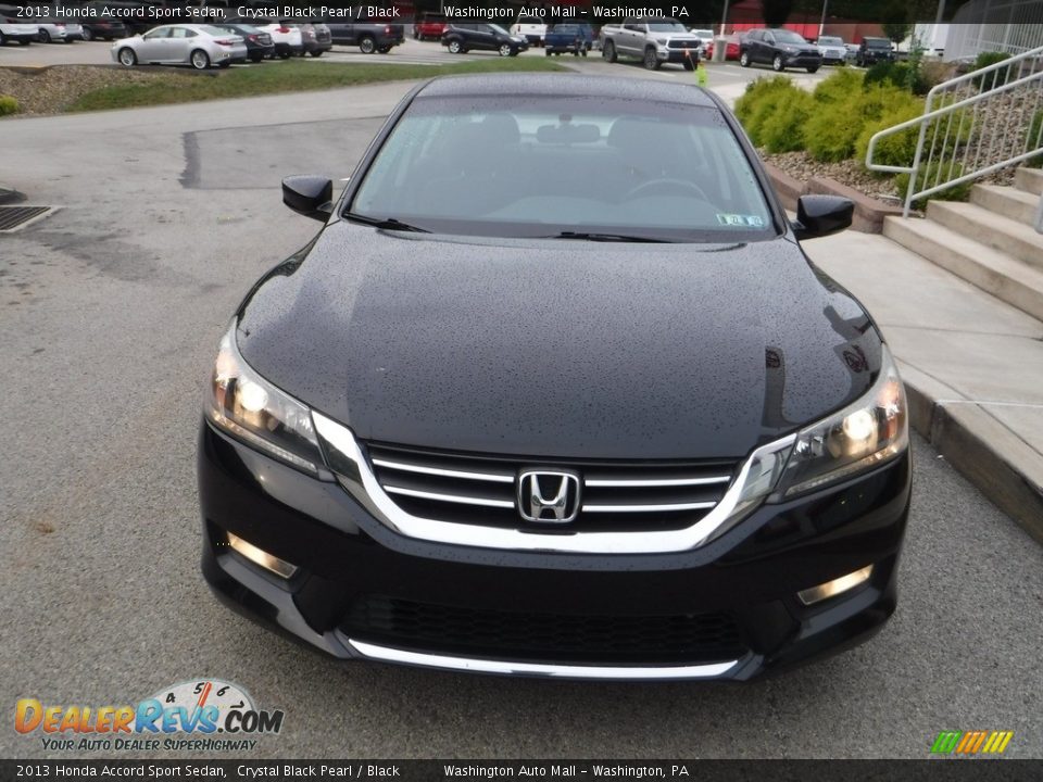 2013 Honda Accord Sport Sedan Crystal Black Pearl / Black Photo #8