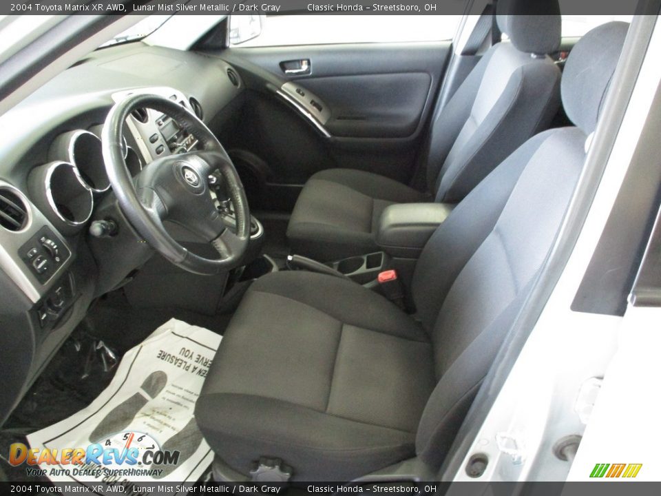 Front Seat of 2004 Toyota Matrix XR AWD Photo #29