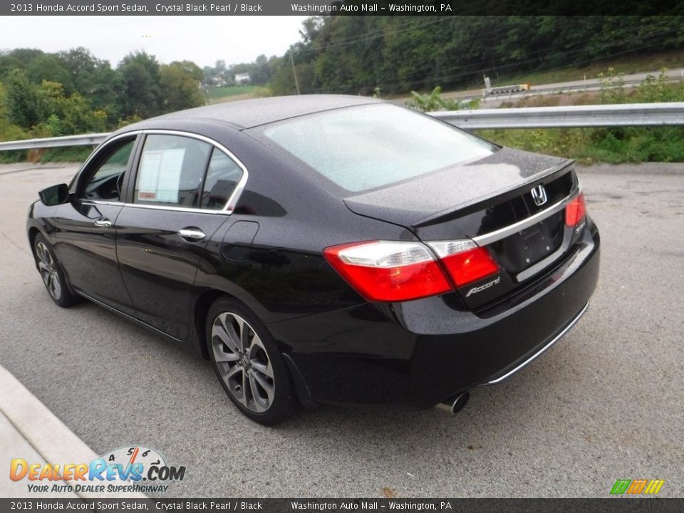 2013 Honda Accord Sport Sedan Crystal Black Pearl / Black Photo #11