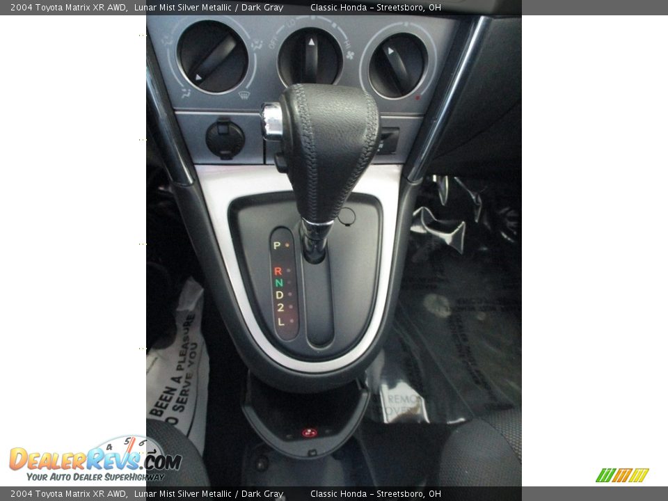 2004 Toyota Matrix XR AWD Shifter Photo #33