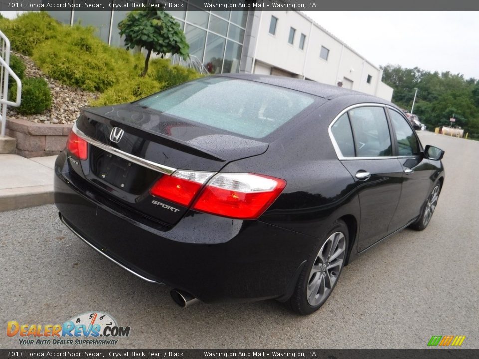 2013 Honda Accord Sport Sedan Crystal Black Pearl / Black Photo #12