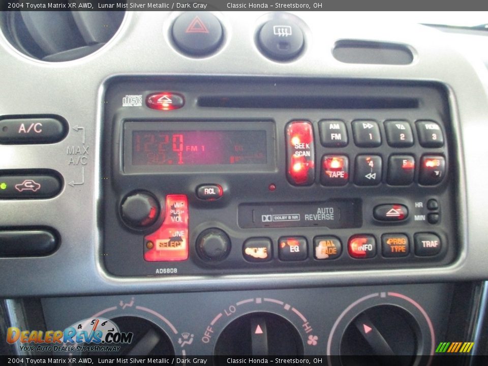 Controls of 2004 Toyota Matrix XR AWD Photo #35