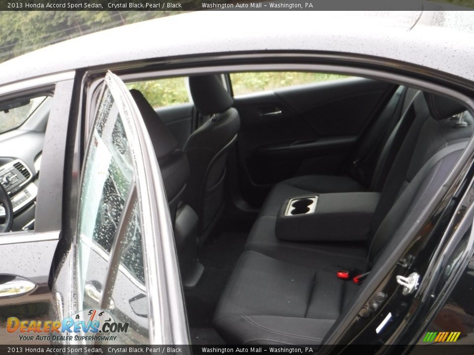 2013 Honda Accord Sport Sedan Crystal Black Pearl / Black Photo #24