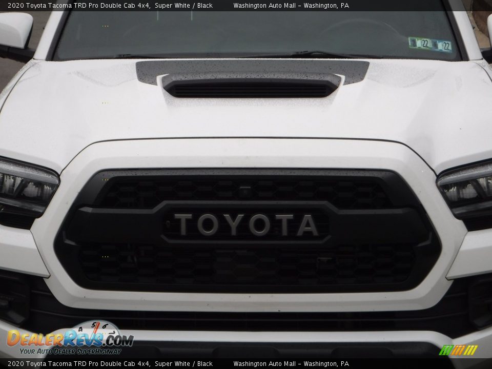 2020 Toyota Tacoma TRD Pro Double Cab 4x4 Super White / Black Photo #14