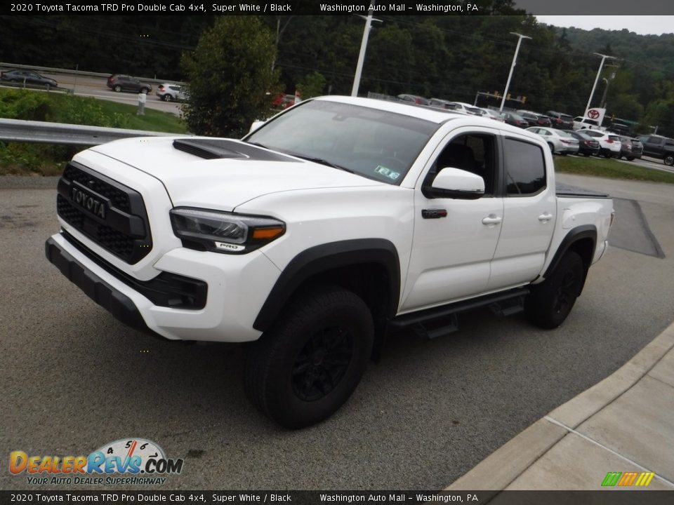 2020 Toyota Tacoma TRD Pro Double Cab 4x4 Super White / Black Photo #15