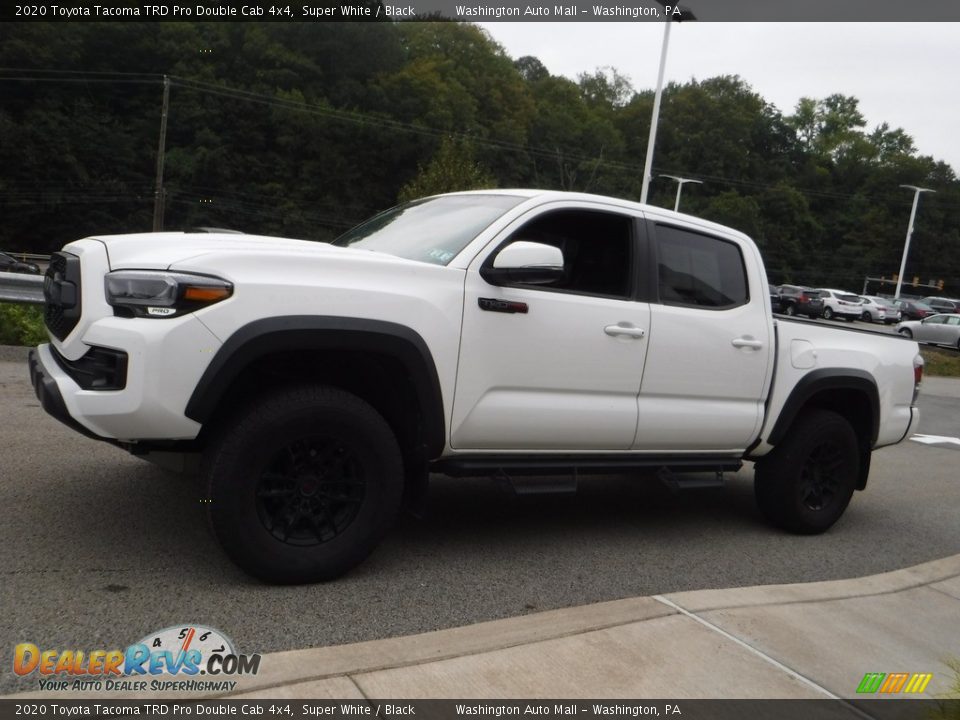 2020 Toyota Tacoma TRD Pro Double Cab 4x4 Super White / Black Photo #16