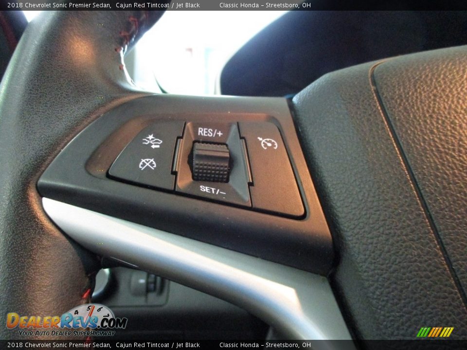 2018 Chevrolet Sonic Premier Sedan Steering Wheel Photo #32