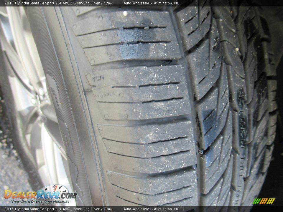 2015 Hyundai Santa Fe Sport 2.4 AWD Sparkling Silver / Gray Photo #8