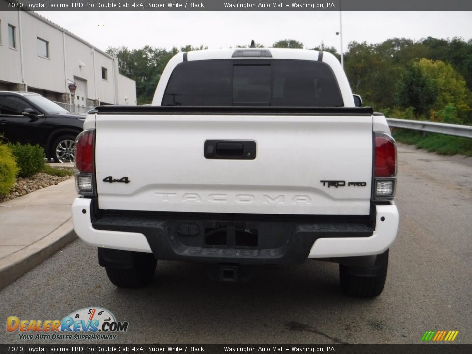 2020 Toyota Tacoma TRD Pro Double Cab 4x4 Super White / Black Photo #18