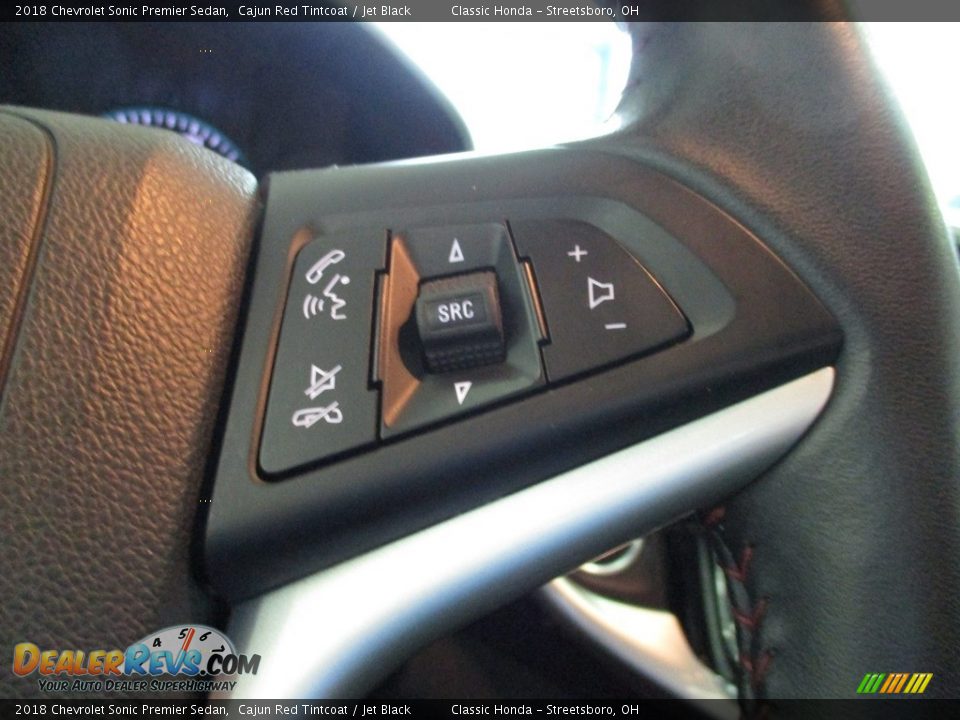 2018 Chevrolet Sonic Premier Sedan Steering Wheel Photo #33