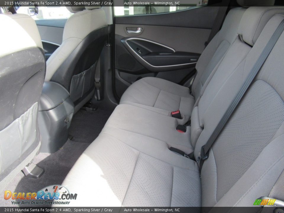 2015 Hyundai Santa Fe Sport 2.4 AWD Sparkling Silver / Gray Photo #12