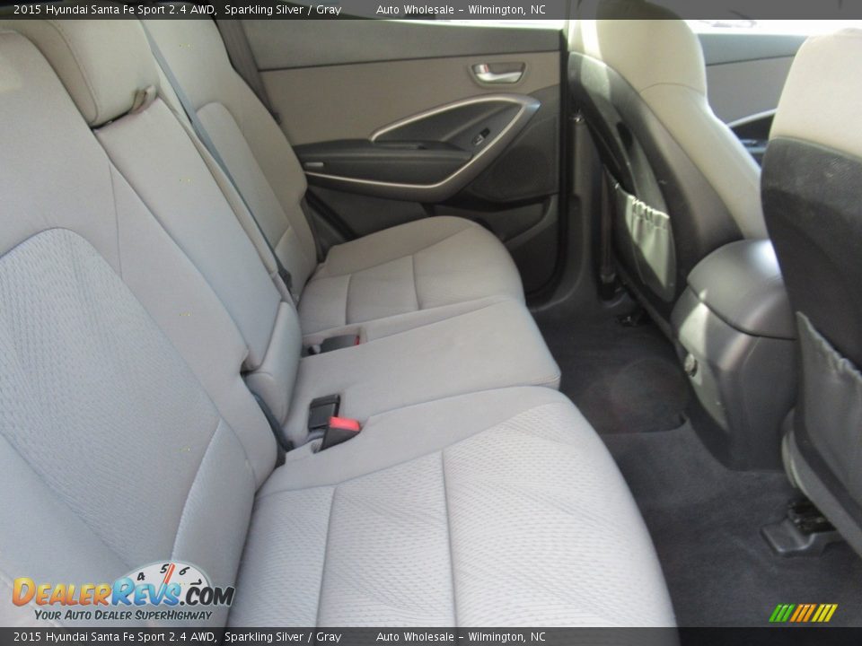 2015 Hyundai Santa Fe Sport 2.4 AWD Sparkling Silver / Gray Photo #14