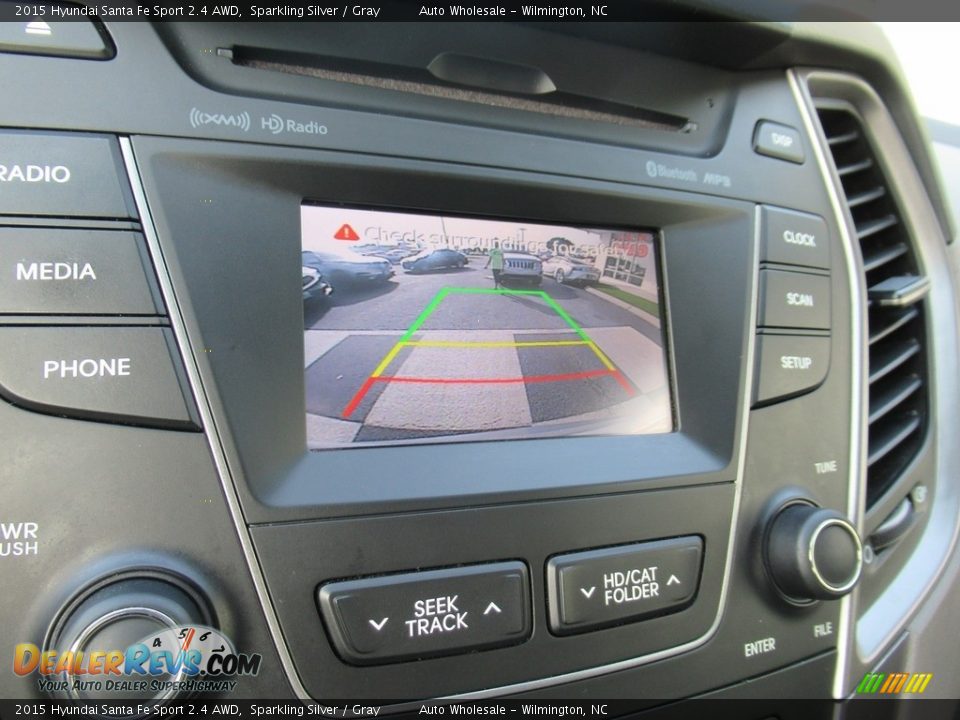 2015 Hyundai Santa Fe Sport 2.4 AWD Sparkling Silver / Gray Photo #18