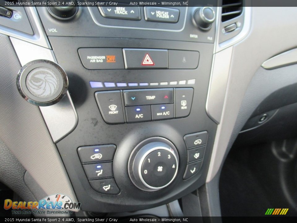 2015 Hyundai Santa Fe Sport 2.4 AWD Sparkling Silver / Gray Photo #19