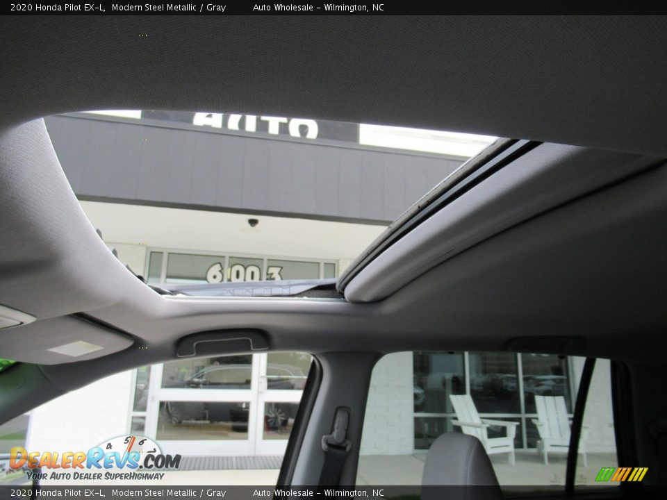 2020 Honda Pilot EX-L Modern Steel Metallic / Gray Photo #11